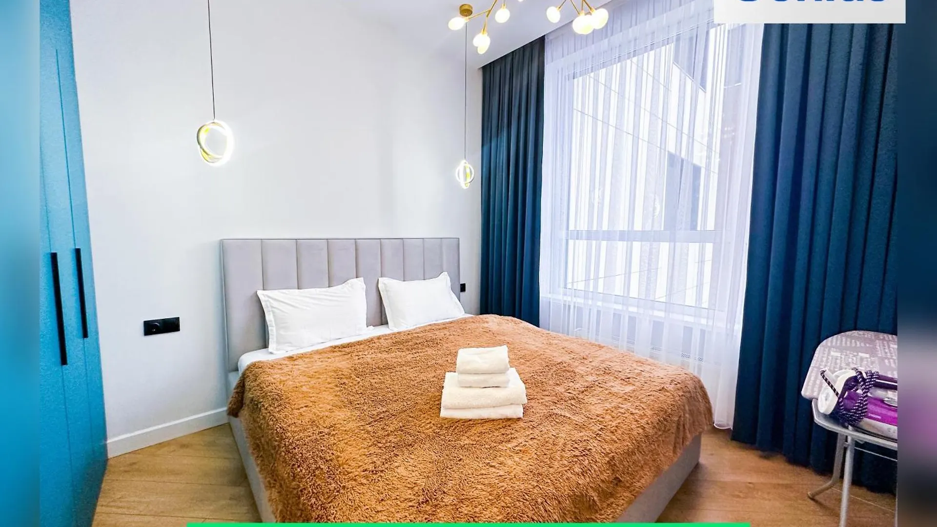 New 2 Bedroom Apartment Рядом С Хан Шатыр Центр Города Рдц Кардиохирургия Nur-Sultan